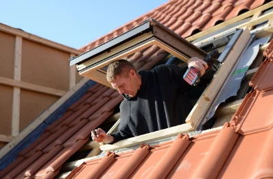 Pose de fenêtres de toit Velux à Grassendorf